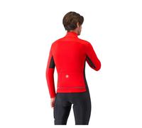 Castelli Entrata 2 - giacca ciclismo - uomo M Red/Black man Polartec Aircore