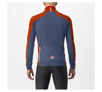 Castelli Giacca Entrata Gore-tex Infinium™ Windstopper® Red Ocre / Twilight Blue