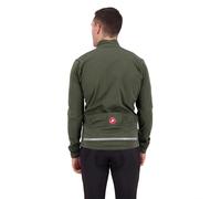 Castelli Go Giacca Military Green/Fiery Red XL