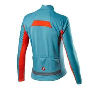 Castelli Mortirolo VI Jacket, Giacca Sportiva Unisex-Adulto, Celeste, L