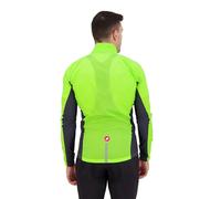 Castelli Giacca Squadra Stretch Electric Lime / Dark Grey