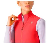 Castelli Gilet Espresso Black / Hibiscus