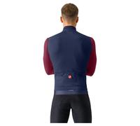 Castelli espresso windproof vest blue
