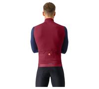 Castelli Gilet Espresso Gore-tex Infinium™ Windstopper® Deep Bordeaux / Persian Red