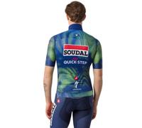 Castelli Gilet Pro Wind Soudal Quick-step 2026 Blue / Electric Lime