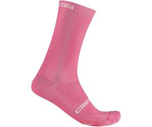 CASTELLI Giro D'Italia Calzino, taglia 18, colore rosa, L/XL