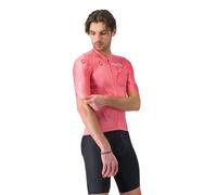 Castelli #giro108 Competizione 3 Short Sleeve Jersey Rosa 2XL Uomo