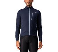 Castelli Go Giacca da Ciclismo, Uomo, Blu (Savile Blue), XS