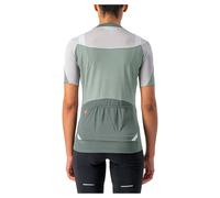Maglia Castelli Gradient Color Block manica corta verde pallido bianco donna - M