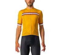 Castelli Grimpeur Jersey Maglietta da Ciclismo, Uomo, Giallo (Mustard), 3XL