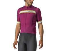 Castelli Grimpeur Jersey Maglietta da Ciclismo, Uomo, Multicolore (Mulberry), M