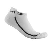 Castelli - Women's Invisibile Sock - Calze da ciclismo Unisex L/XL | EU 39|41 bianco/grigio