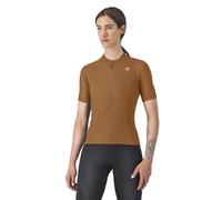Castelli Libera 2 Short Sleeve Jersey Marrone M Donna Coffee Brown