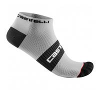 Castelli Lowboy 2 Sock White/Black L/XL Calzini ciclismo