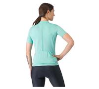 Maglia Castelli Anima 4 manica corta blu piscina donna - XL