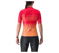 Maglia Castelli Climber's 2.0 Rosso Corsa manica corta rosso arancio donna - S