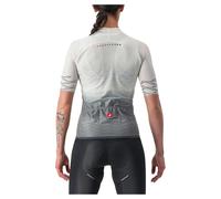 Castelli Maglia A Maniche Corte Climber´s 2.0 Ivory / Sage Grey