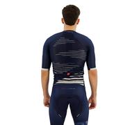 Maglia da ciclismo Castelli Climber's 4.0 belgian blue/silver gray da uomo (XXL)