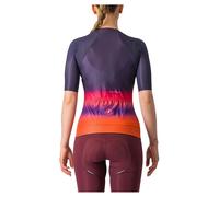 Castelli Maglia A Maniche Corte Climber´s 4.0 Night Shade / Pink-Orange