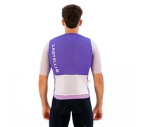 Castelli Maglia A Maniche Corte Corretto Ultraviolet / Mist / White