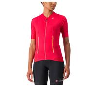Maglia Castelli Endurance manica corta rosso ibisco donna - L