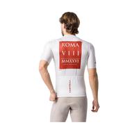 Castelli Maglia A Maniche Corte #giro109 Rome Chalk / Red Ochre