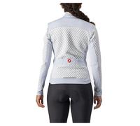 Castelli Maglia A Maniche Lunghe Sfida Fz Grey Silver / White