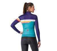 Castelli Maglia A Maniche Lunghe Tornare Green / Black / Silver