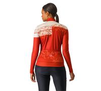 Castelli Maglia A Maniche Lunghe Unlimited Thermal 2 Red Ocre / Silver Moon