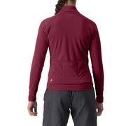 Castelli Maglia A Maniche Lunghe Unlimited Trail Bordeaux / Red Brilliant