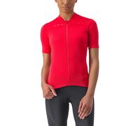 Maglia manica corta castelli anima 4 donna rosso