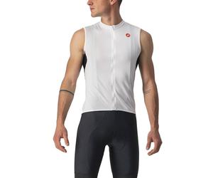 Castelli Maglia Ciclismo Sleeveless Entrata Vi Ivory Light Nero Uomo XXL