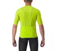 Maglia a manica corta castelli superleggera 3 nero giallo fluorescente