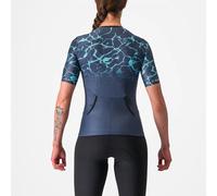 Castelli Maglia Da Triathlon A Maniche Corte Free Speed 2 Belgian Blue / Light Tourquoise