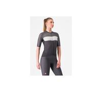Castelli Maglia Estiva Donna Elegante Nero/Grigio