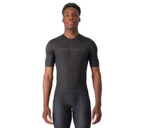 CASTELLI Maglia Prologo Lite da uomo, leggera, manica a un quarto con tasche, per ciclismo su strada, gravel, ciclismo - nero chiaro - M, Nero chiaro., M