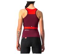Castelli Maglia Senza Maniche Solaris Bordeaux / Red