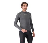 Maglia Intima Castelli Flanders 2 Manica Lunga Grigio Nero, Taglia L