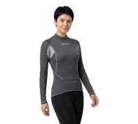 Maglia intima Castelli Flanders 2 manica lunga grigio donna - M