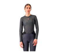 Castelli Medio Long Sleeve Base Layer Grigio XS Donna