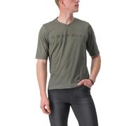 Castelli Maglietta A Maniche Corte Trail Tech 2 Forest Grey