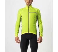Castelli Mantellina Antivento Squadra Stretch Yellow Fluo/Dark Gray
