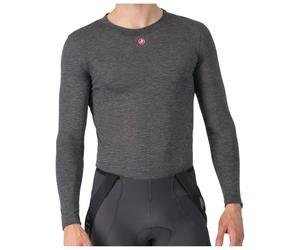 Castelli - Medio Base Layer L/S - Maglietta tecnica ciclismo L grigio