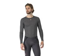 Castelli Medio Base LS - maglietta tecnica ciclismo - uomo XS Grey man
