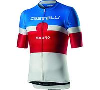 Castelli Milano Maglietta, Uomo, White, 3XL