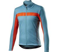 Castelli Mortirolo VI Jacket Giacca Sportiva, Uomo, Celeste, M
