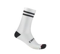 Calze Castelli Originale 18 bianco nero - L-XL