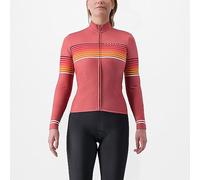 CASTELLI OTTANTA LS Jersey, T-Shirt Unisex, Mineral Red, XS