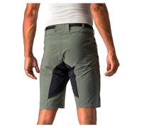 Castelli Pantaloni Corti Unlimited Trail Baggy Green Forest