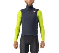 Gilet a vento Castelli Perfetto RoS 2 Rosso Corsa GORE-TEX INFINIUM™ blu brillante - M
